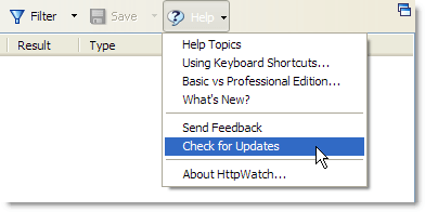 Help Menu